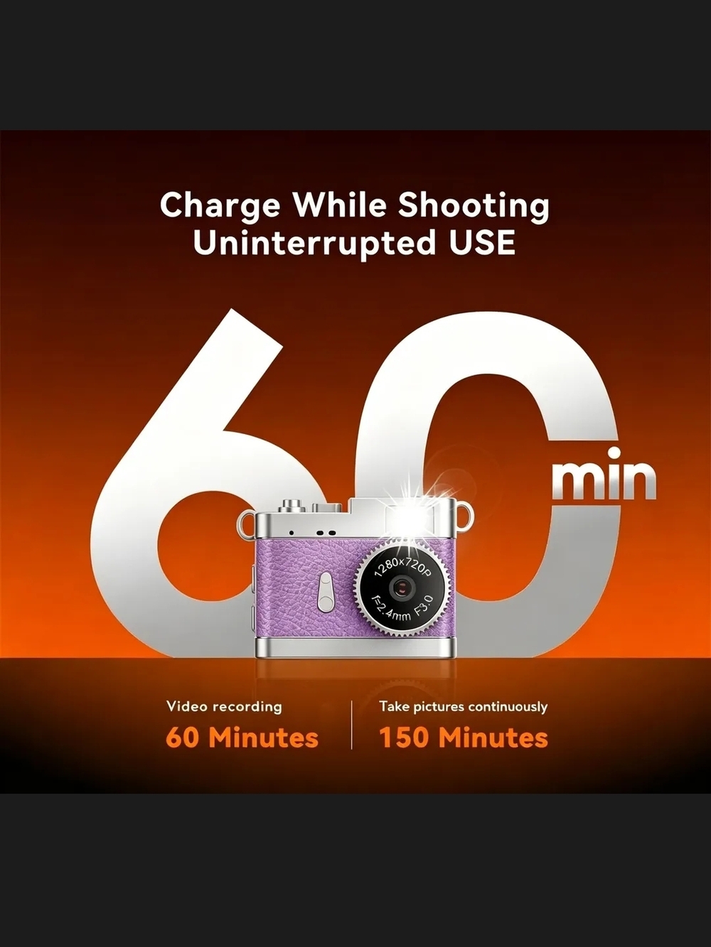 Mini Digital Camera NWT - Picture 2 of 8